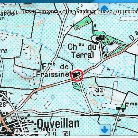 לינה וארוחת בוקר Ouveillan Le Domaine De Fraissinet מראה חיצוני תמונה