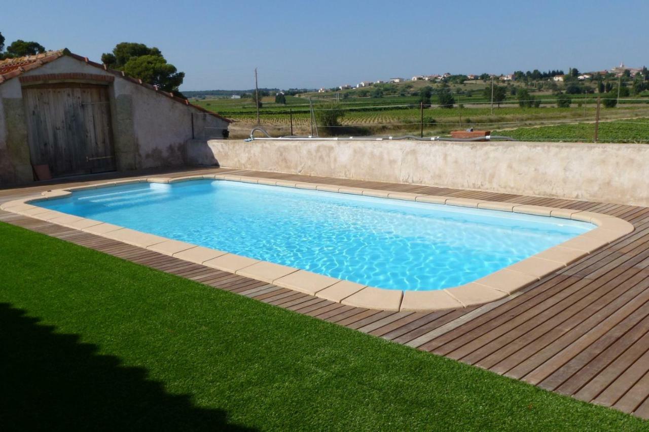 לינה וארוחת בוקר Ouveillan Le Domaine De Fraissinet מראה חיצוני תמונה